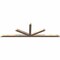 Ekena Millwork Saratoga Smooth Timber Gable Bracket, Douglas Fir, 108"W x 31 1/2"H x 3 1/2"D x 3 1/2"F, 7/12 Pitch GBW108X31X0404SAR00SDF - alternate 3